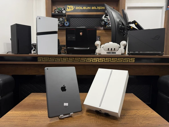 Apple iPad 9. Nesil Wi-Fi 64 GB 10.2" Tablet Uzay Grisi (İKİNCİ EL) ürün görseli 1