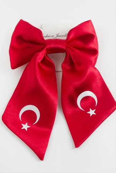 29 Ekim Ay Yıldızlı Fiyong Otomatik Toka ürün görseli 1