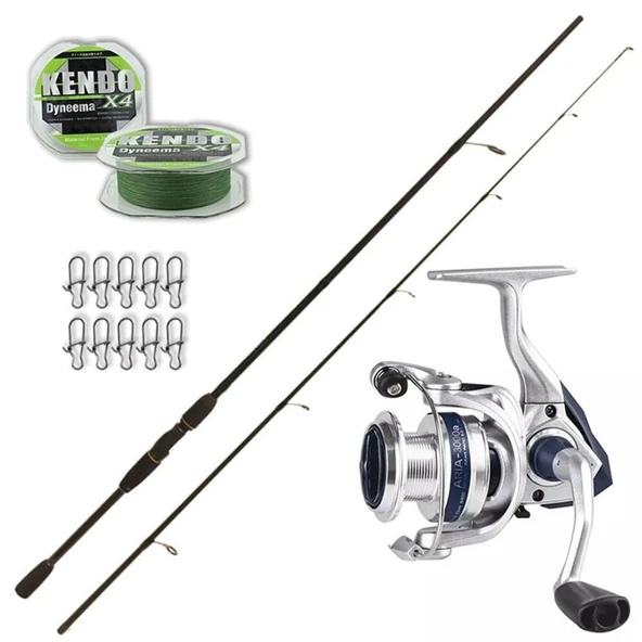 Okuma Aria 3000 - Remixon Double Black 270cm Spin Olta Seti ürün görseli 1