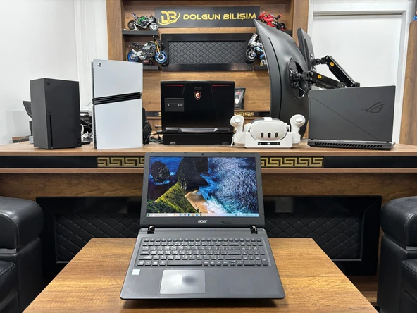 Acer Aspire E1 i3 6100U 8GB RAM 128GB SSD 15.6" Dizüstü Bilgisayar (İKİNCİ EL) ürün görseli 1