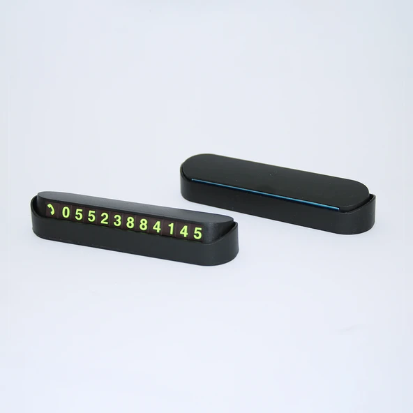 AÇ - KAPA OTO ARAÇ PARK TELEFON NUMARATÖR FOSFO PL-8691 (5224) ürün görseli 1