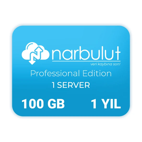 NARBULUT Backup Now Professional Edition 100GB Lisans 1yıl 1kullanıcı basic support is included. - Resim 2