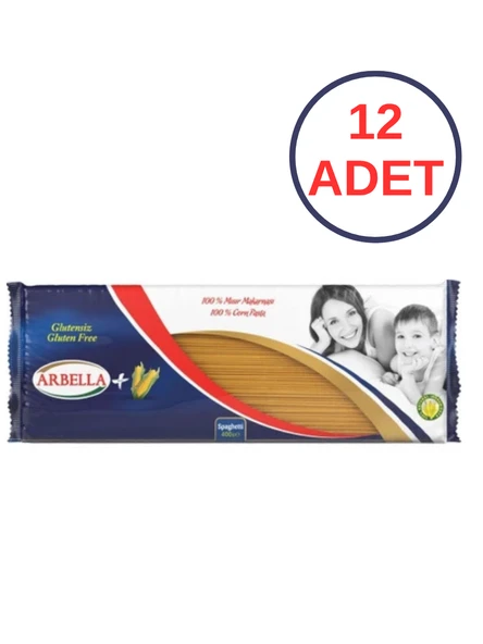 Glutensiz Çubuk Makarna 12 ADET ürün görseli 1