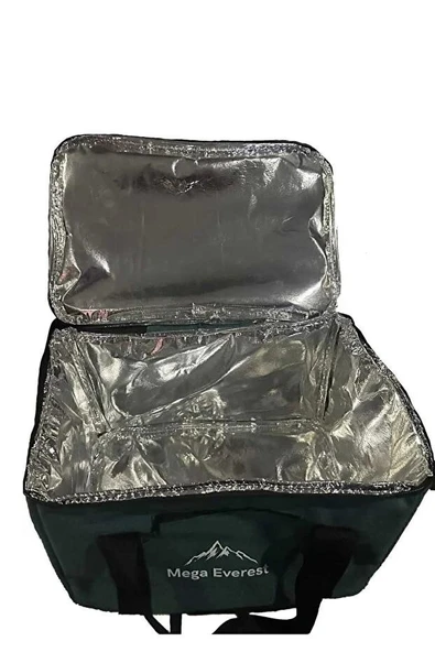 Mega Everest 40 Litre Termos Çanta Buzluk Soğutucu Çanta Piknik Çantası Gri ürün görseli 1