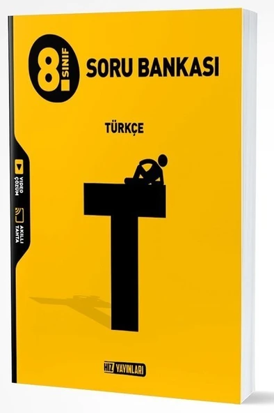 8. Sınıf Türkçe Soru Bankası Hız Yayınları ürün görseli 1