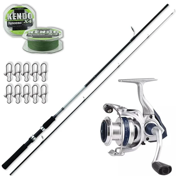 Okuma Aria 3000 - Daiwa Sweepfire 210cm 10-30gr Spin Olta Seti ürün görseli 1