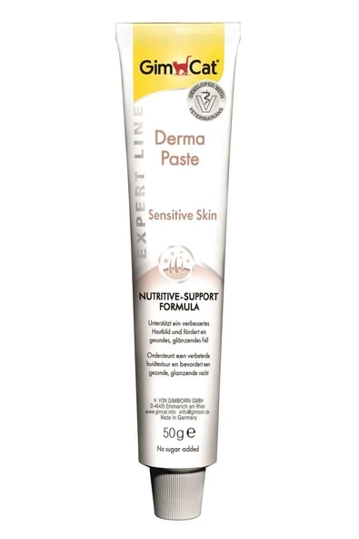 Gimcat Derma Paste Deri ve Tüy Sağlığı Kedi Macunu 50 Gr ürün görseli 1