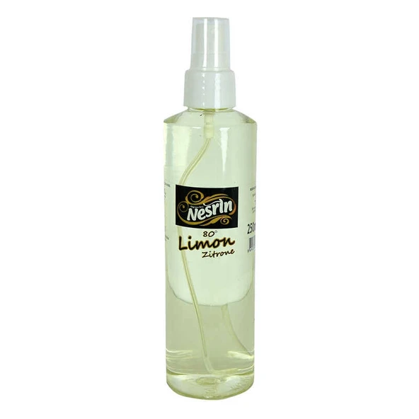 Limon Kolonyası 80 Derece Pet Şişe Sprey 250 ML ürün görseli 1