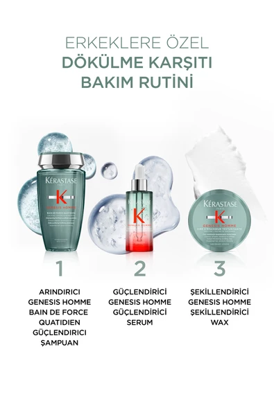 Genesis Homme Şekillendirici Wax 75 ml - Resim 6