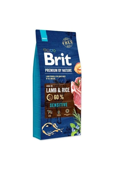 Brit Premium By Nature Sensitive Kuzu Etli Yetişkin Köpek Maması 8 Kg ürün görseli 1