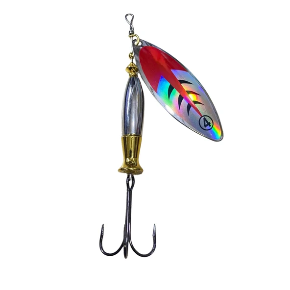 Turna Kaşığı Söğüt Yaprağı Döner Kaşık 24 Gram 6 cm - Powerex Typhoon 24 gr. 6 cm. Döner Spin Kaşık 7859 ürün görseli 1