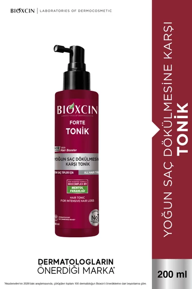 Forte Tonik 200 ml - Mentol Ferahlığı - Yoğun Saç Dökülmesine Karşı Tonik ürün görseli 1