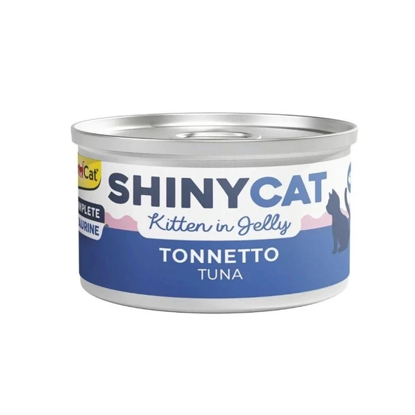 Gimcat Shinycat Sos İçinde Jelly Ton Balıklı Yavru Kedi Konserve Maması 70 Gr ürün görseli 1