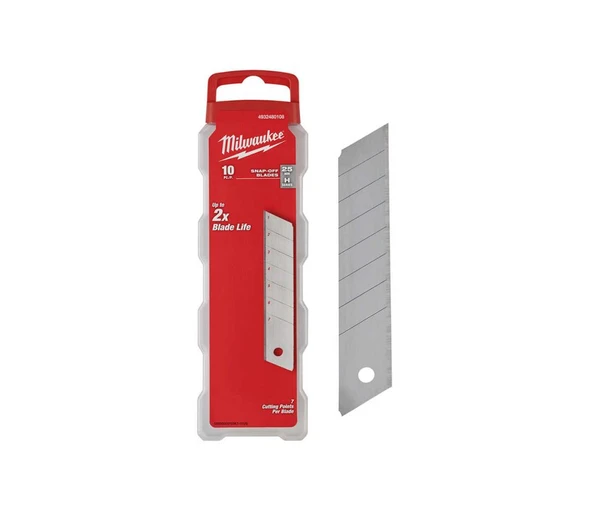 Milwaukee Maket Bıçağı Yedeği 10lu 25 Mm ürün görseli 1