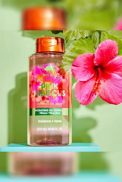 Tree Hut Pink Hibiscus Duş Jeli  532ML - Resim 4