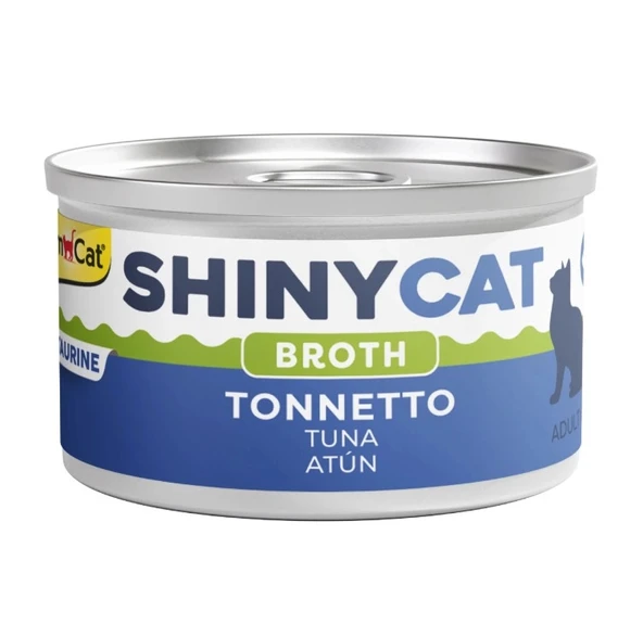 Gimcat Shinycat Sos İçinde Ton Balığı Kedi Konserve Maması 70 Gr ürün görseli 1