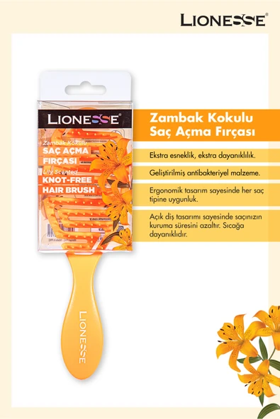 Lionesse 377 Zambak Kokulu Saç Fırçası ürün görseli 1