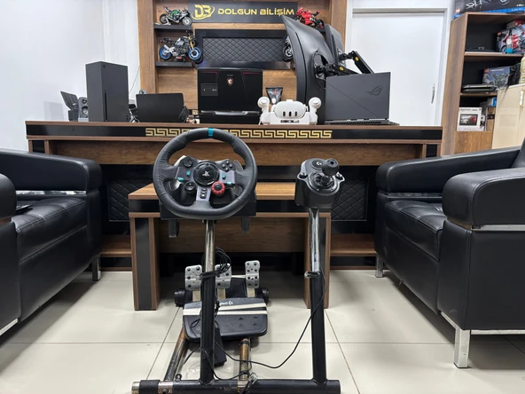 Logitech G29 + Shifter + Stand Direksiyon Seti (İKİNCİ EL) ürün görseli 1