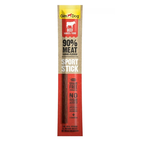 Gimdog Sport Sticks Sığır Etli Tahılsız Köpek Ödül Çubuğu 12 Gr ürün görseli 1