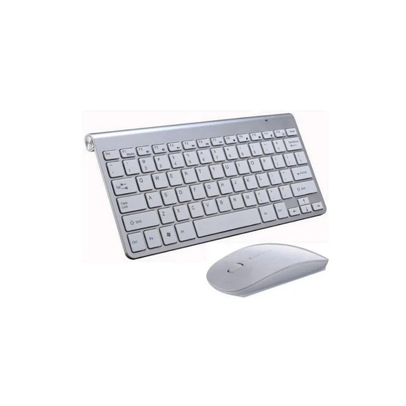 ZR481 Gri Wireless Klavye Mouse Set ürün görseli 1