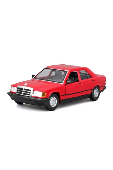 1987 Mercedes-Benz 190E 1:24: Klasik Otomobil Tutkunlarının Vazgeçilmezi ürün görseli 1