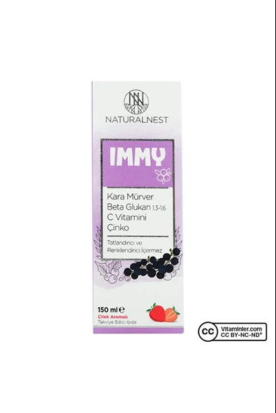 Naturalnest Immy Kara Mürver 150 ml - Resim 2