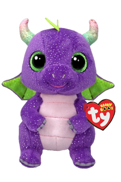 TY Peluş Daphne - Mor Ejderha 15 cm: Fantastik Arkadaşınız! ürün görseli 1
