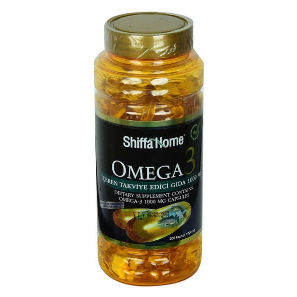 Shiffa Home Omega3 Yumuşak 1000 Mg x 200 Kapsül ürün görseli 1