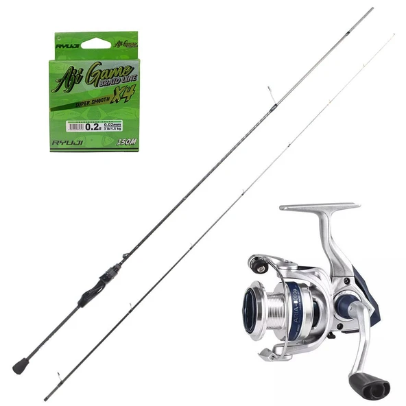 Ryuji Aji Game 198cm 0.5-5gr - Okuma Aria 1000 Lrf Olta Seti ürün görseli 1