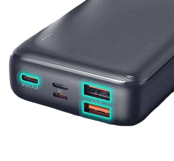 Aukey Powerbank 20000mAh Type-C - Resim 3
