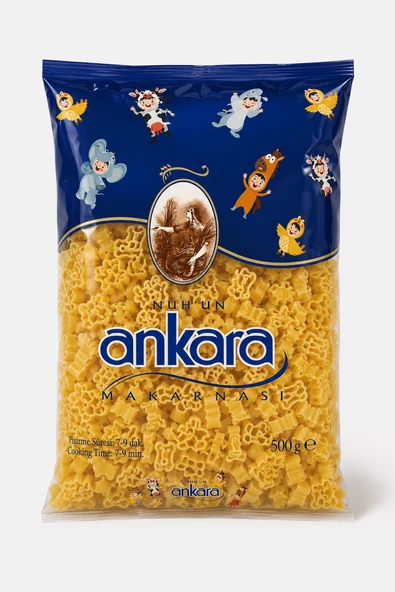 Nuh'un Ankara Hayvan Figürlü Makarna 500 gr ürün görseli 1