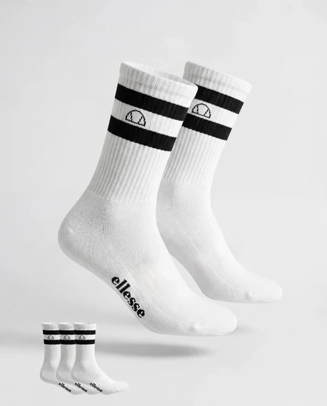 Ellesse Erkek 3lü Çorap 6sm9016-Of Beyaz ürün görseli 1