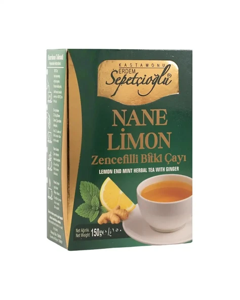 Sepetçioğlu KASTAMONU Zencefilli Nane Limon Bitki Çayı 150 G ürün görseli 1