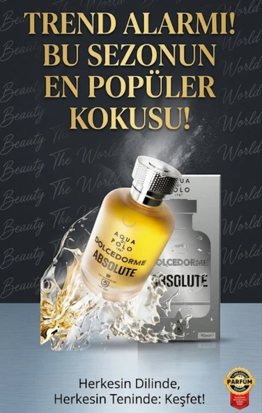 Aqua Di Polo 1987 Dolcedorme Absolute Premium Seri Erkek Parfümü 90ml ürün görseli 1