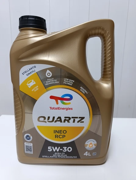 TOTAL QUARTZ INEO RCP 5W-30 4 LT 11.AY 2025 ÜRETİM ürün görseli 1
