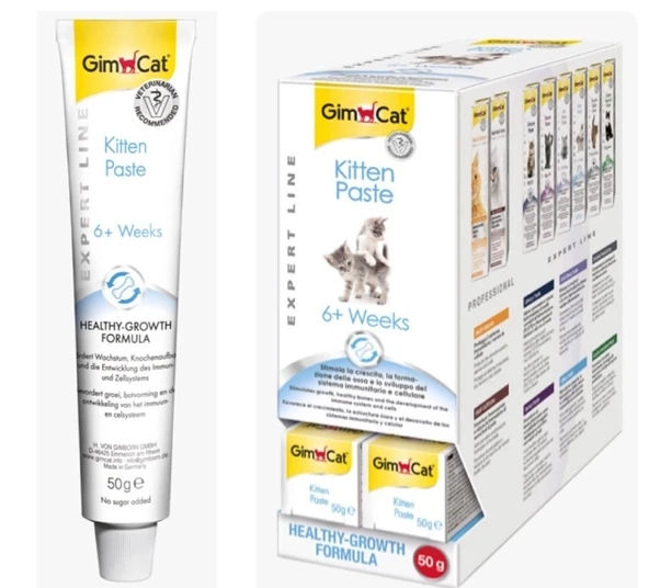 Gimcat Kitten Yavru Kedi Vitamin Paste Macunu 50 Gr ürün görseli 1