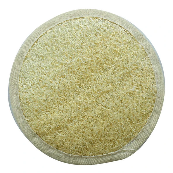Doğal Kabak Lifli Dıştan El Geçmeli Banyo Duş Kesesi Çap 15-17 Cm ürün görseli 1