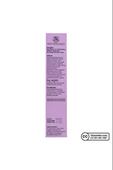 Naturalnest Immy Kara Mürver 150 ml - Resim 4