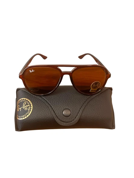 RAY BAN KAHVERENGİ BÜYÜK MODEL NEW SEAOSEN GÜNEŞ GÖZLÜĞÜ ürün görseli 1