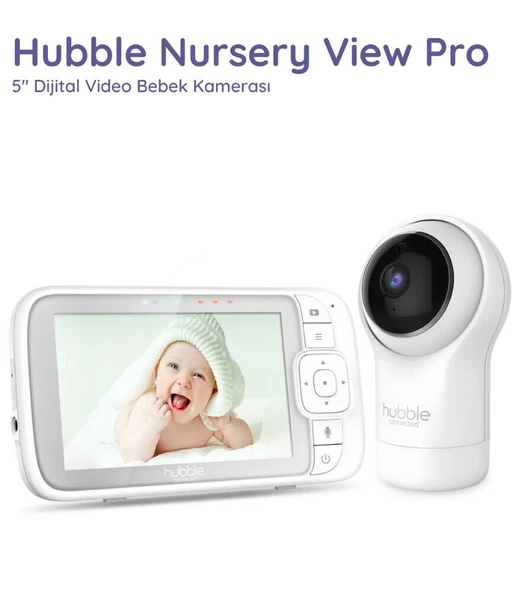 Hubble Nursery View Pro 5 Dijital Bebek Kamerası HBL11 ürün görseli 1