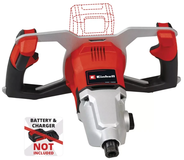 Einhell Tp-Mx 18-2 Lİ BL-Solo Boya ve Harç Mikseri 4258770 ürün görseli 1