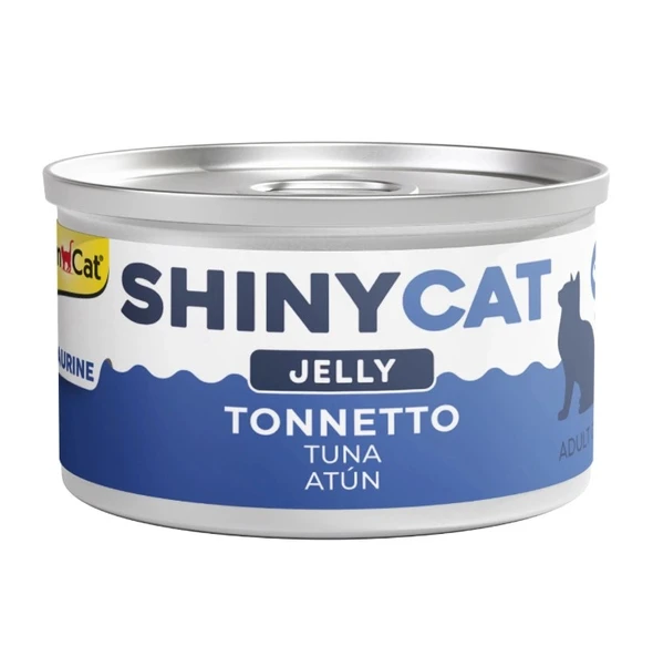 Gimcat Shinycat Sos İçinde Jelly Tuna Balıklı Kedi Konserve Maması 70 Gr ürün görseli 1