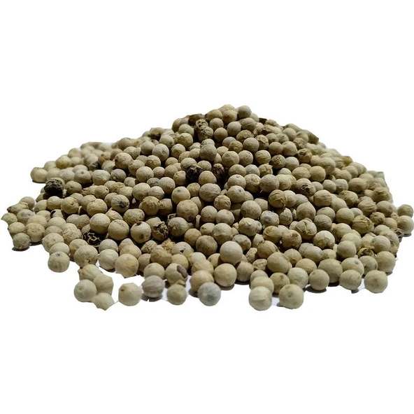 Doğal Tane Akbiber Beyaz Biber Beyaz Karabiber 1000 Gr Paket ürün görseli 1
