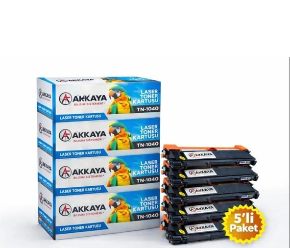 BROTHER TN1040 TONER  5Lİ SET ürün görseli 1