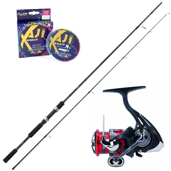 Daiwa Ninja 1000 - Shimano FX XT 210cm 1-11gr Lrf Olta Seti ürün görseli 1