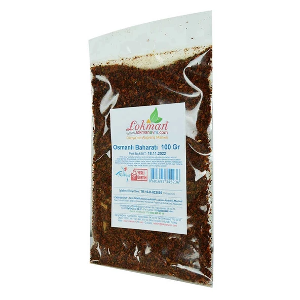 Osmanlı Baharatı Karışımı 100 Gr Paket - Resim 2
