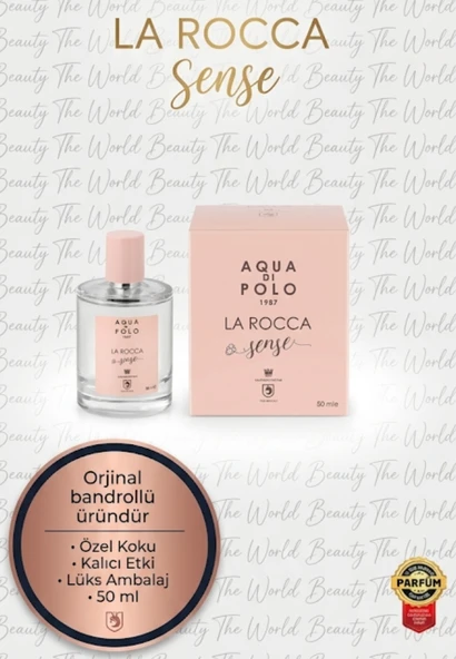 Aqua Di Polo La Rocca Sense Kadın Parfümü - En Popüler İmza Kokusu ürün görseli 1