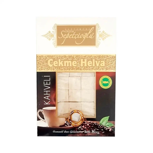Sepetçioğlu KASTAMONU MEŞHUR Kahveli Çekme Helva 280G ürün görseli 1