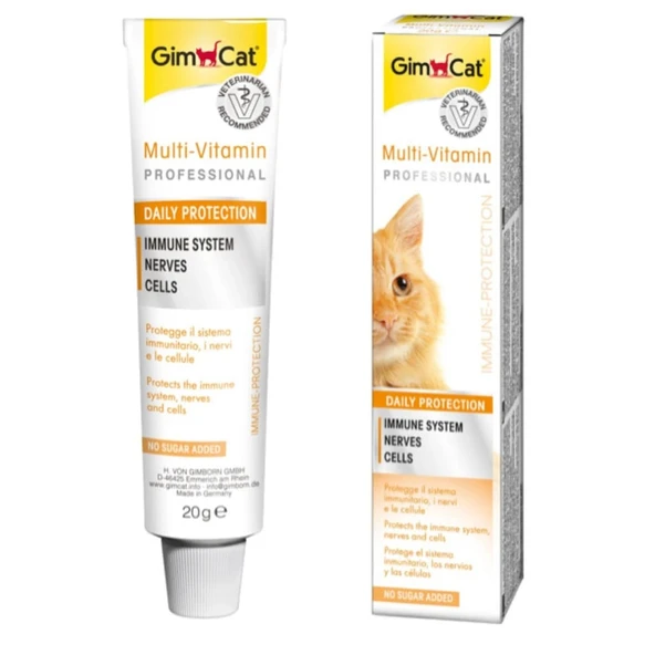 Gimcat Multi Vitamin Paste Kedi Macunu 20 gr ürün görseli 1