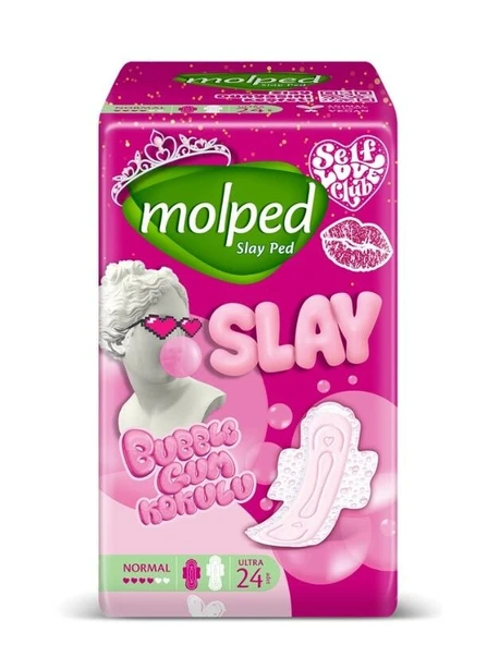 Molped Slay Süper Eko Normal Ped 24 Adet ürün görseli 1